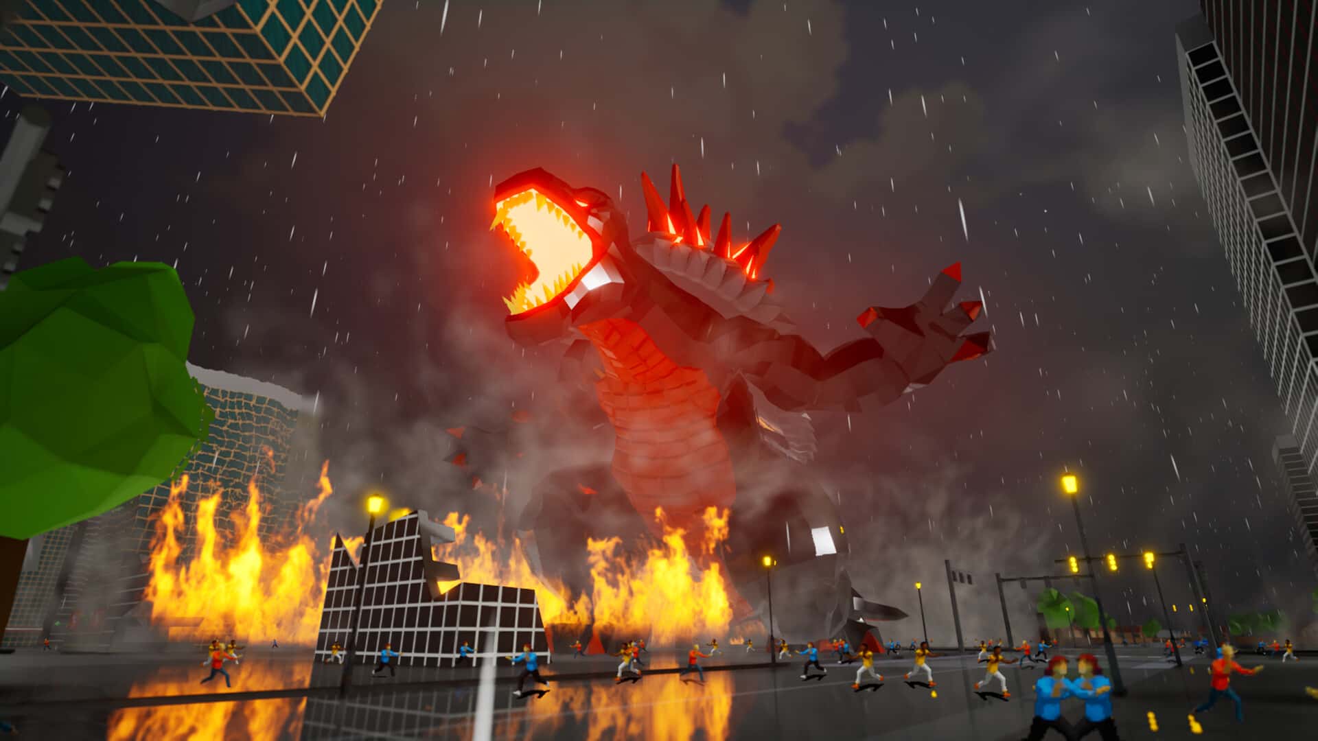 巨兽模拟器 Excidio The Kaiju Simulator 英文版背景